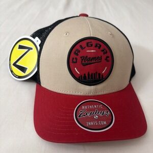 Brand New Zephyr NHL Calgary Flames Hat Cap Snapback Men's One Size‎ fits Most